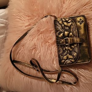Patricia Nash leather crossbody bag